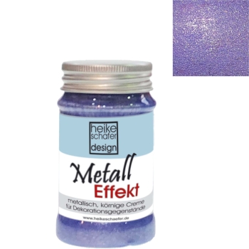 Metall Effekt Creme in Helllila mit Glittereffekt - 90ml